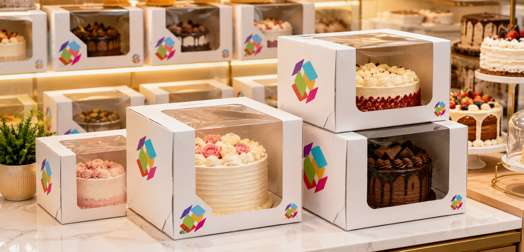Choose the Right Cake Box Sizes for Wholesale Ordering